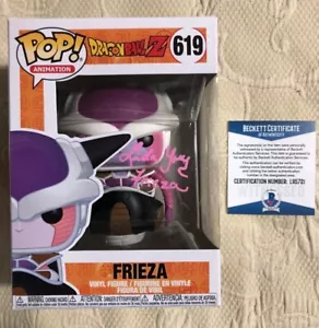 Linda Young Firmado Autografiado Freezer Funko Pop Dragon Ball Z Beckett Certificado de Autenticidad 19 - Imagen 1 de 6