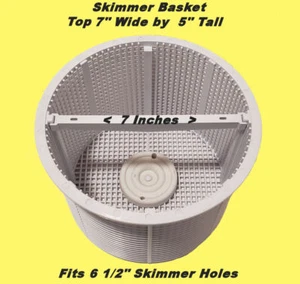 Pool Skimmer Basket Strainer Hayward Starite Pentair PacFab Swimrite 6.5" hole - Picture 1 of 2