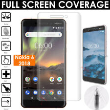 1x FULL SCREEN Curved fit TPU Screen Protector Guard for Nokia 6.1 Nokia 6 2018