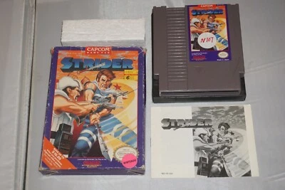 Strider (Nintendo NES) Complete in Box CIB - Image 1 of 4