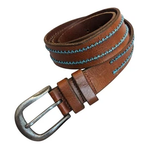 Pistil Leather Belt 100% Leather Brown 31-35" - Picture 1 of 5