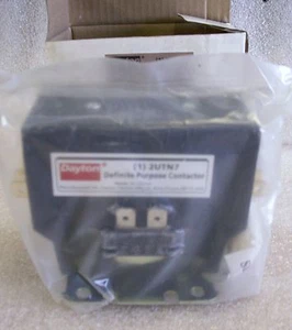 Dayton Definite Purpose Contactor 2UTN7 Coil 24V Fla@277VAC 2 Pole (Y) - Picture 1 of 3
