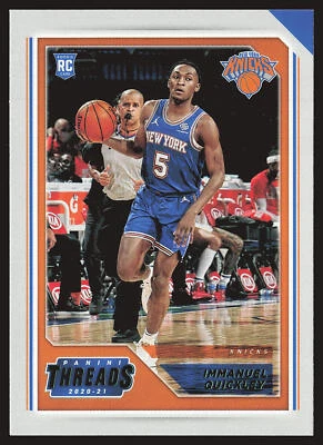 2020-21 Panini Chronicles #100 Immanuel Quickley Green RC - Image 1 of 2