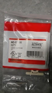 Wiremold AC-QP106 Quad 106 Frame **Free Shipping** - Picture 1 of 1