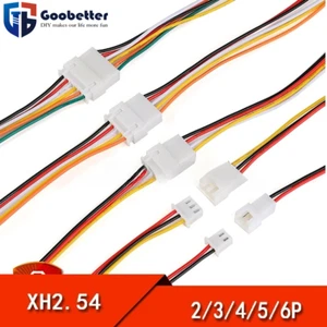 JST XH 2,54mm 2 Pin Stecker / Buchse Kabelverbinder Buchse mit 20cm Kabel 26AWG - Bild 1 von 18