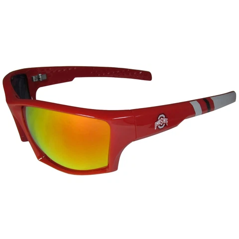 Ohio State Buckeyes Sunglasses, Sports Fan 100% UVA/UVB, Licensed Edge Cover