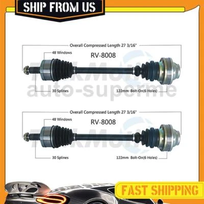 For 2006-2009 Land Rover Range Rover 4.2L TrakMotive 2x Rear Kit CV Axle Shaft - Image 1 of 3
