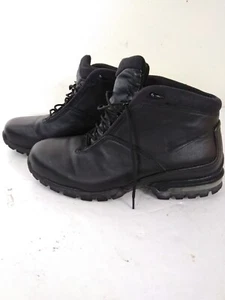 NIKE MEN'S BLACK BOOTS SIZE 13 306246-004 PREOWNED - Picture 1 of 8