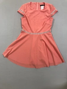 City Triangles Women’s Dress Short Sleeve Waist Detail New Size Small - Picture 1 of 8