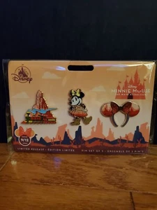 Minnie Mouse The Main Attraction Big Thunder Mountain Railroad Pin Set - Picture 1 of 1