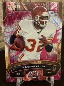 2024 Topps Resurgence Marcus Allen /199 Crimson Surge #50 Kansas City Chiefs HOF - Picture 1 of 2