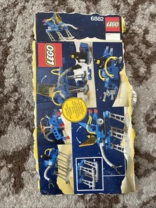 Vintage Lego Space #6882  WALKING ASTRO GRAPPLER  Partial Box Only - Picture 1 of 3