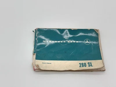 MERCEDES BENZ 230SL 250SL 280SL PAGODA MANUAL DEL PROPIETARIO ORIGINAL Foto 1 de 3
