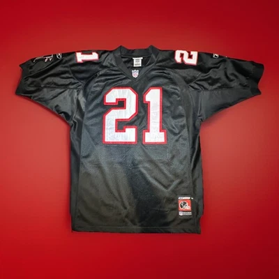 Vintage Atlanta Falcons Helmet Jersey Mens 50 NFL Deion Sanders  Stitched XL - Imagem 1 de 4