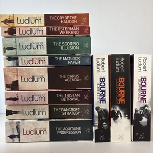 Huge Bundle Robert Ludlum Covert-One Books Paperback x 11 novels. Bourne - Picture 1 of 3