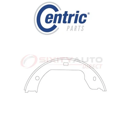 Centric Parking Brake Shoe for 2011-2015 BMW Alpina B7L xDrive 4.4L V8 - Kit qc - Imagem 1 de 4