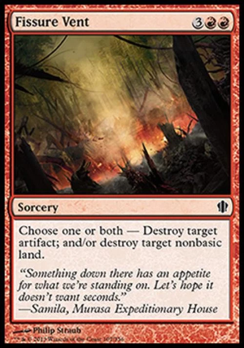 Fissure Vent - Medium Play MTG Commander 2013 Edition - Image 1 of 1