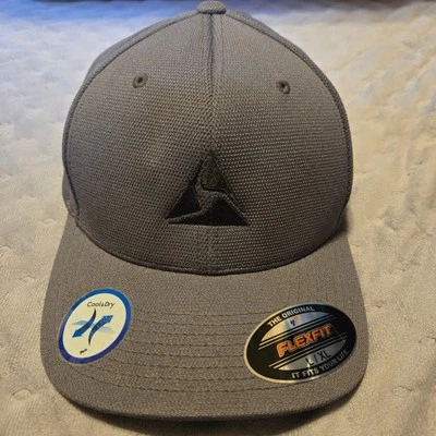 Gorra Trucker Tent 2 ajustada gris Flexfit talla L XL para hombre Foto 1 de 4