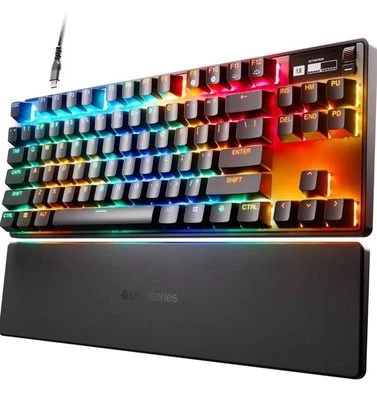 SteelSeries Apex Pro TKL HyperMagnetic Gaming Keyboard - Adjustable Actuation - Image 1 of 4