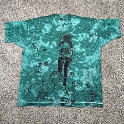 Vintage 90s Scuba Diving Lobster Diving T Shirt Men’s XXL All over Print USA Foto 1 de 4