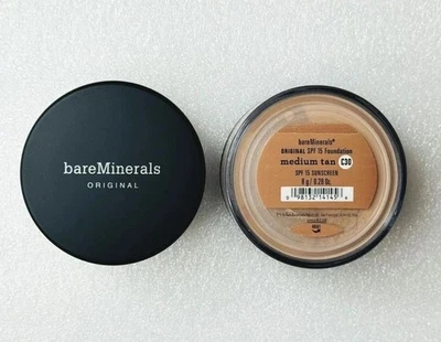 bareMinerals Original Foundation SPF 15 C30 Medium Tan 8g – Authentic & New - Image 1 of 4