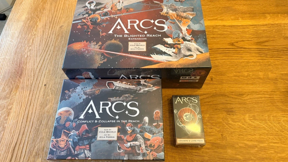 Arcs Board Game With Blighted  Reach, Leaders & Lore (Meeples) - Image 1 of 1