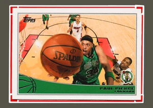2009 Topps NBA - #12 Paul Pierce - Boston Celtics Forward Collectible - Picture 1 of 2