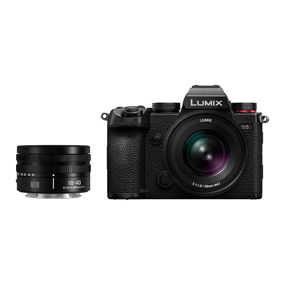 Panasonic Lumix DC-S5KE-K Mirrorless Camera with 20-60 mm f/3.5-5.6 Lens A