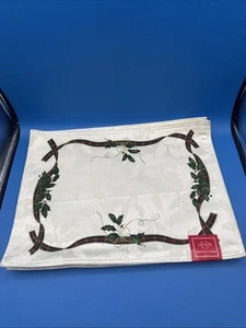 Lenox Holiday Nouveau Tischsets 4 Stück Größe 18*13 - Bild 1 von 11
