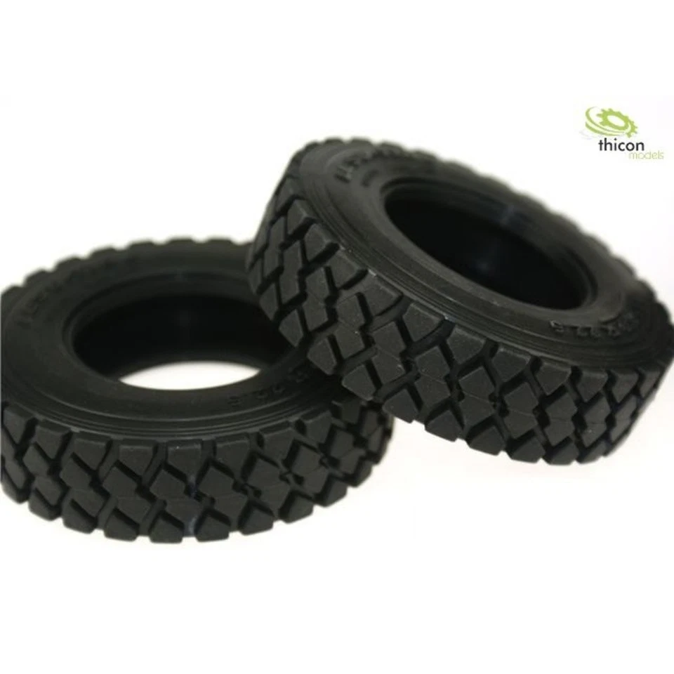 Thicon Models 1:14 LKW Reifen   25 mm Gelände   2 St. - Bild 1 von 1