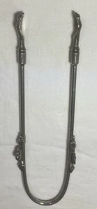 Antique Silver Plated Pickle Caster Serving Tongs Ornate Design - Picture 1 of 6