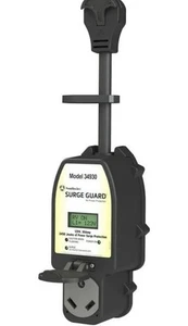 Protector contra sobretensiones Southwire 34930 30A protección completa portátil con pantalla LCD negro - Imagen 1 de 5