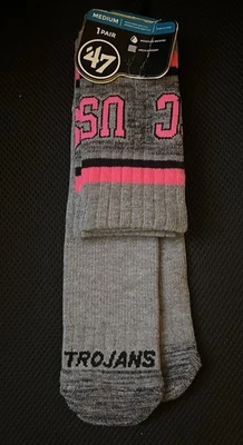 USC Trojans '47 Crew Calcetines Zapato Para Hombre Talla 5 - 8.5 Para Mujer Talla 5 - 9.5 Nuevo Con Etiquetas Unisex Foto 1 de 3