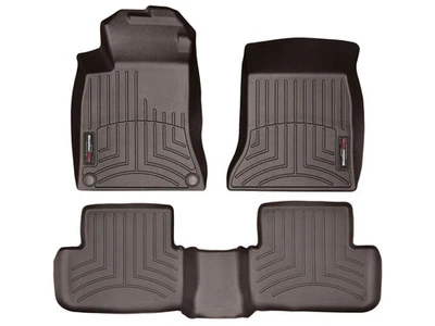 WeatherTech FloorLiner for 2014-2015 Mercedes CLA 45 AMG - 1st & 2nd Row, Cocoa - Image 1 of 4