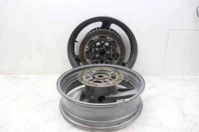 Комплект передних и задних ободов колес 1993-1996 Kawasaki Ninja ZX600 с тормозными дисками - Изображение 1 из 4