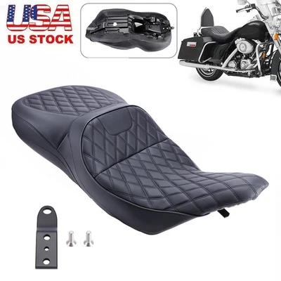 Two Up Driver Rider Passenger Seat For Harley Electra Glide Ultra Classic 97-07 - Изображение 1 из 4