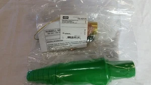 Hubbell HBL400FGN CAMLOC Cable Mount Female Plug Kit E16 SERIES- GREEN - 2/0-4/0 - Picture 1 of 1