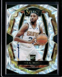 2018-19 Panini Select #192 Mikal Bridges Scope Silver Rookie RC Suns - Picture 1 of 2