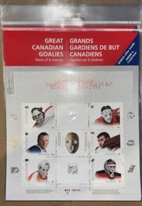 Canada - 2866 - NHL Canadian Goalies - Sheet in Post Office Sealed Pack - 2015 - Picture 1 of 2