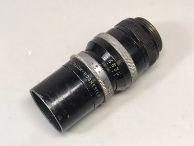 Wollensak 3" 75mm f3.5 Cine Telephoto Lens C-mount for 16mm Movie Camera Bolex - Image 1 of 4