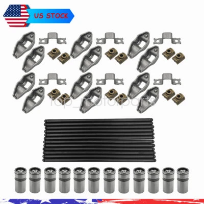 Push Rods Pushrods Rocker Arms Lifters fits 1987-2006 Jeep Wrangler 4.0L 242ci - Изображение 1 из 4