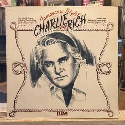 [COUNTRY]~EXC LP~CHARLIE RICH~Tomorrow Night~{1973~RCA~issue] - Image 1 of 4