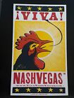 ! Viva ! Nashvegas Hatch Rooster Classic (set ?) 2006 HATCH SHOW PRINT POSTER