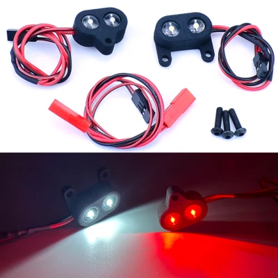LED Scheinwerfer Rücklicht Für 1/8 Arrma Typhon V3 3s Blx Tlr Buggy LKW Auto - Bild 1 von 4