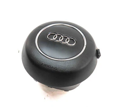2015-2018 AUDI A3 Q3 (8U 8V) DRIVER SRS STEERING WHEEL AIRBAG AIR BAG (BLACK) - Image 1 of 4