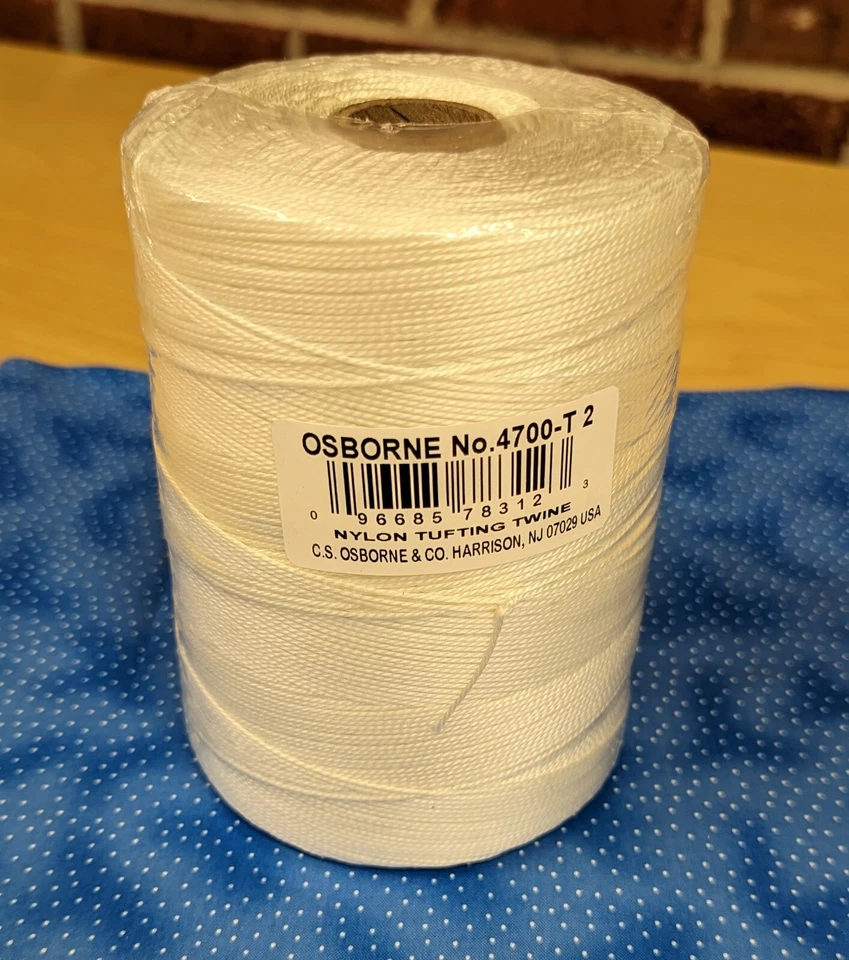 C.S. Cordel acolchado de nailon Osborne #4700-T2, 1400 yardas Foto 1 de 1