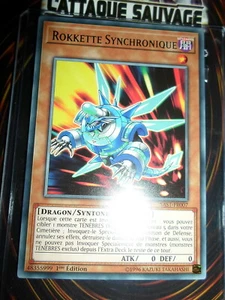 YU-GI-OH! RARE ROKKETTE SYNCHRONIQUE SAST-FR007 NEUF ED1 FRANCAIS - Picture 1 of 1