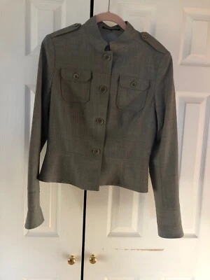 Chaqueta Theory gris jaspeado talla 10 Foto 1 de 4