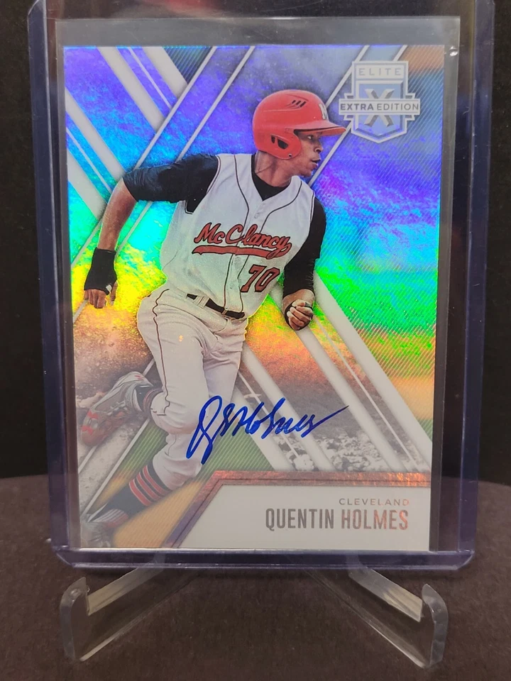 2017 Elite Extra Edition Autographs #64 Quentin Holmes - Image 1 of 1