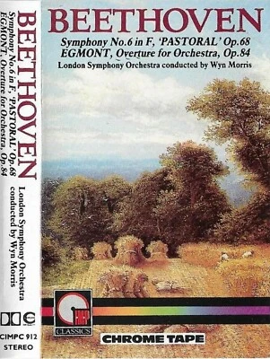 WYN MORRIS LONDON SYMPHONY BEETHOVEN SYMPHONY 6 PASTORAL EGMONT CASSETTE - Image 1 of 4